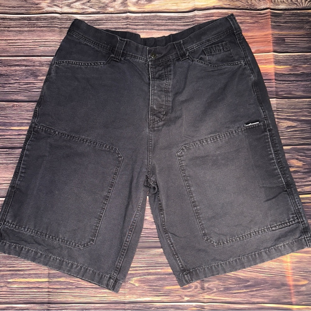 The Hundreds Charcoal Cargo Shorts
